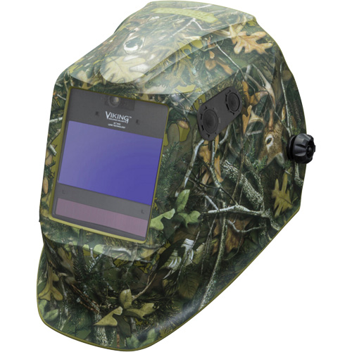 Masque de soudage VIKING 2450 s&eacute;rie ADV White Tail Camo, 3,82" lo x 2,44" la Champ de vision, Teinte 5 - 13 Distribution Industrielle GC