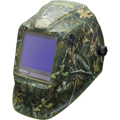 Masque de soudage VIKING 3350 White Tail Camo, 3,74" lo x 3,34" la Champ de vision, Teinte 5 - 13 Distribution Industrielle GC
