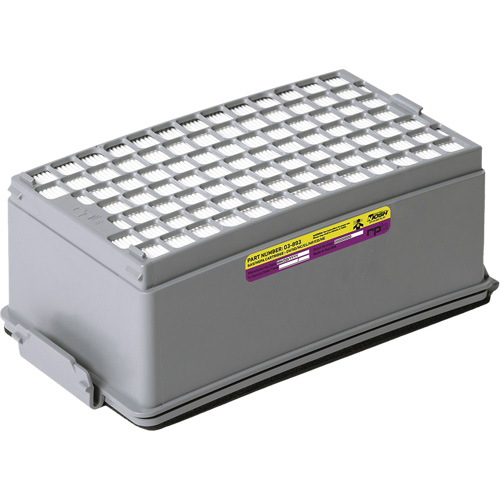 PX5 combin&eacute; HEPA Ov/cartouche gaz AG, Gaz acide/Gaz multiples/Vapeur organique Distribution Industrielle GC