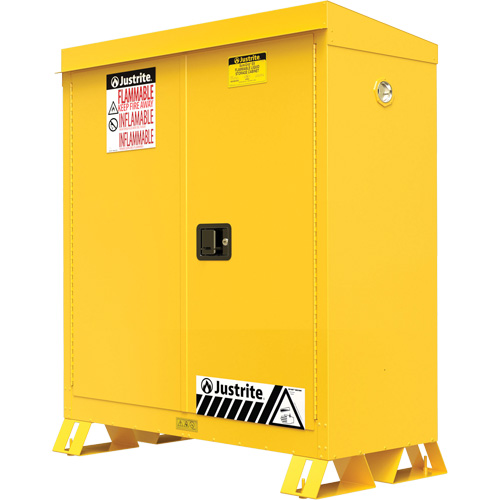 Outdoor Flammable Storage Cabinet, 30 gal., 2 Door, 43" W x 44" H x 18" D Distribution Industrielle GC
