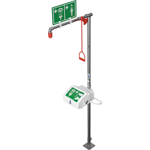 Combination Shower with Closed ABS Bowl & Botton Inlet, Pedestal Distribution Industrielle GC