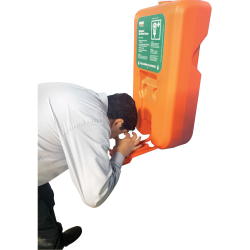 Portable Self-Contained Eyewash Station, Gravity-Fed, 10 gal. Capacity, Meets ANSI Z358.1 Distribution Industrielle GC