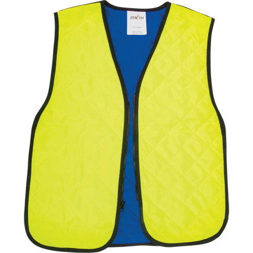 Veste refroidissante &agrave; &eacute;vaporation, Moyen, Jaune lime haute visibilit&eacute; Distribution Industrielle GC