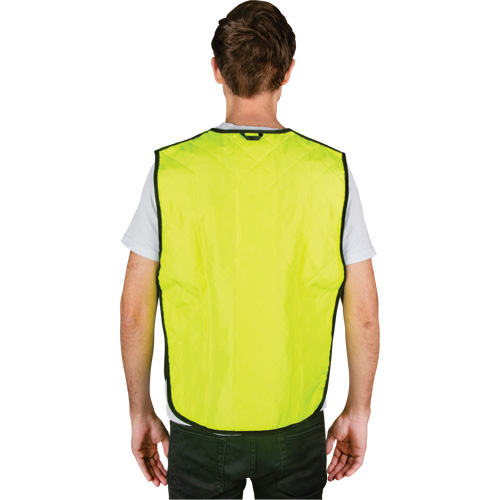 Veste refroidissante &agrave; &eacute;vaporation, Moyen, Jaune lime haute visibilit&eacute; Distribution Industrielle GC