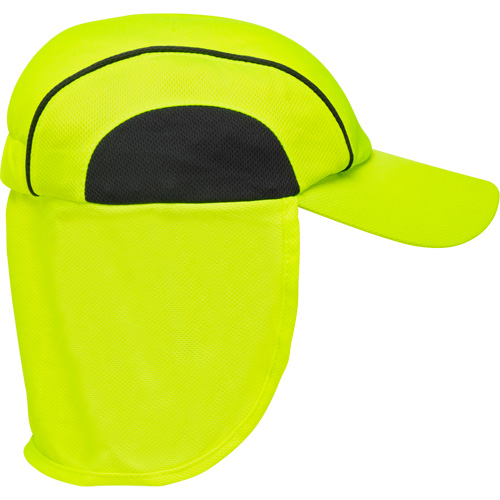Cooling Hat with Neck Shade, Hi-Vis Lime Distribution Industrielle GC