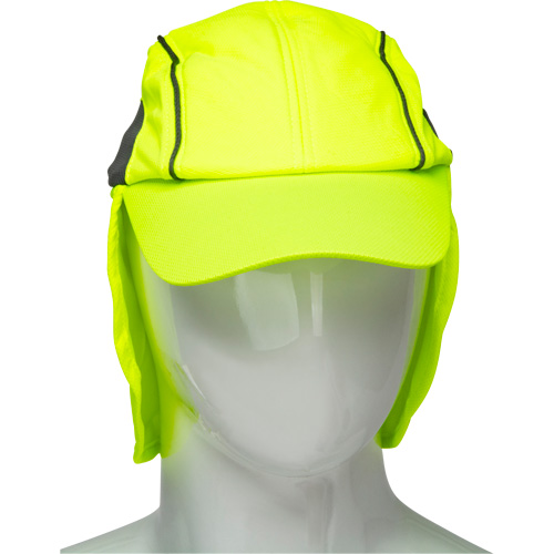 Cooling Hat with Neck Shade, Hi-Vis Lime Distribution Industrielle GC