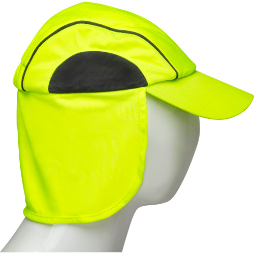 Cooling Hat with Neck Shade, Hi-Vis Lime Distribution Industrielle GC
