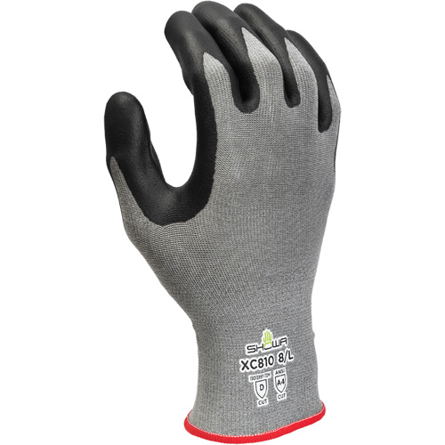 Gants r&eacute;sistants &agrave; la coupe XC810, Taille 6/Petit, Calibre 18, Rev&ecirc;tement Nitrile, Enveloppe en PEHP, ASTM ANSI niveau A4/EN 388 niveau D Distribution Industrielle GC