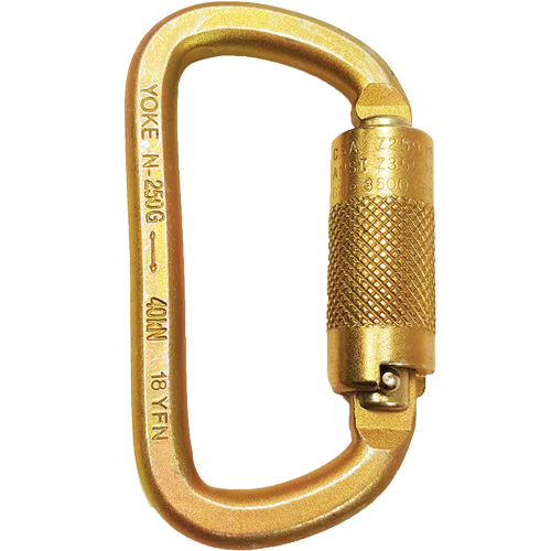 Connecteur mousqueton avec ouverture de 1/2" Distribution Industrielle GC