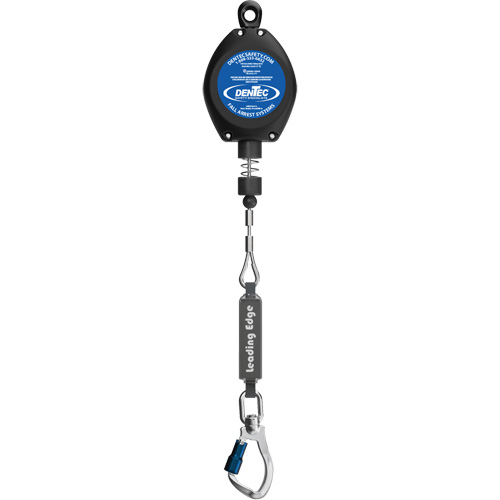 Cordage de s&eacute;curit&eacute; autor&eacute;tractable, 20', Acier galvanis&eacute;, Pivotant Distribution Industrielle GC