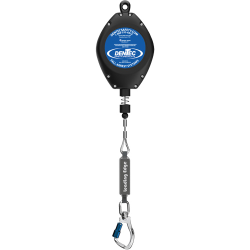 Self-Retracting Lifeline, 50', Galvanized Steel, Swivel Distribution Industrielle GC