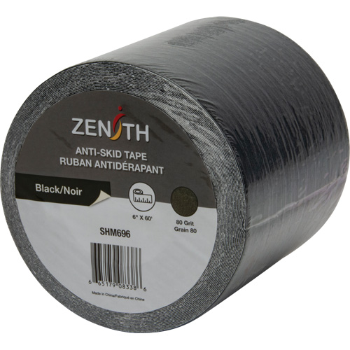 Ruban antid&eacute;rapant, 6" x 60', Noir Distribution Industrielle GC