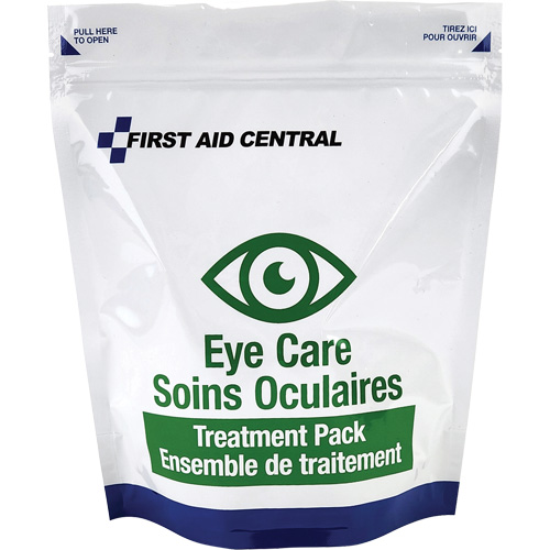 10 articles pour les soins oculaires pour la trousse d'intervention d'urgence de premiers soins Distribution Industrielle GC