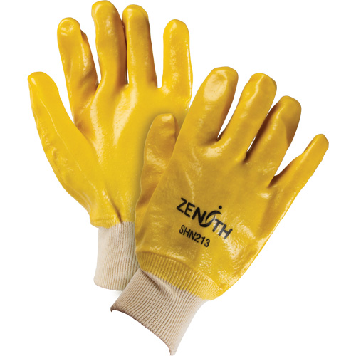 Gants &agrave; fini rugueux et r&eacute;sistants aux produits chimiques, Taille 9, 10" lo, PVC, Doublure en Interlock, 47-mil Distribution Industrielle GC