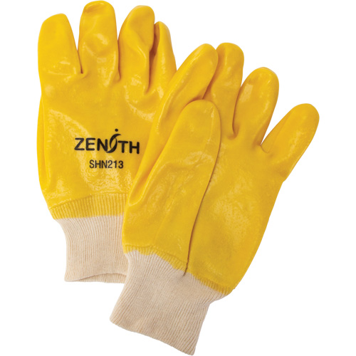 Gants &agrave; fini rugueux et r&eacute;sistants aux produits chimiques, Taille 9, 10" lo, PVC, Doublure en Interlock, 47-mil Distribution Industrielle GC