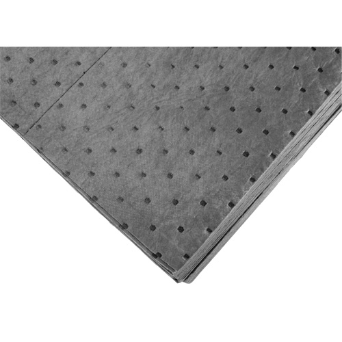 Feuilles absorbantes li&eacute;es, Universel, 15" x 19", 12 gal. d'absorption Distribution Industrielle GC