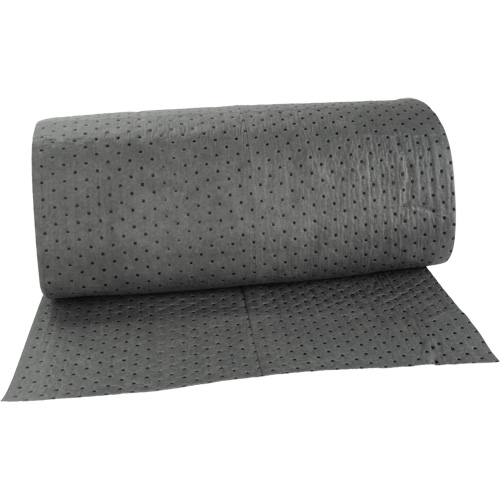 Rouleaux absorbants li&eacute;es, Lourd, 150' lo x 30" la, Absorption 20 gal. Distribution Industrielle GC