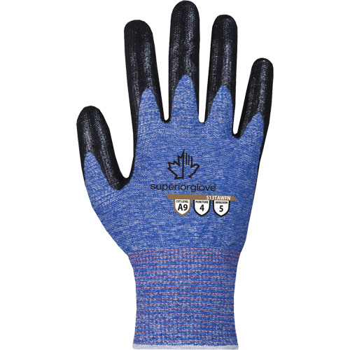 Extreme-Cut Glove, Size 7, 13 Gauge, Foam Nitrile Coated, TenActiv Shell, ASTM ANSI Level A9 Distribution Industrielle GC