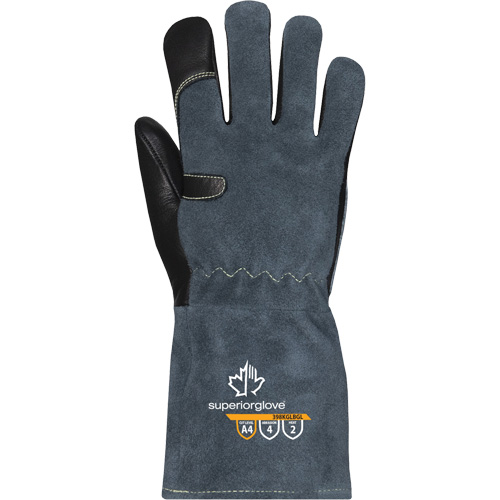 Endura&reg; 398KGLBGL MIG Welding Glove, Grain Cowhide, Size X-Small Distribution Industrielle GC