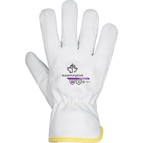 Endura&reg; 378WGKGTL Cut-Resistant Gloves, Size X-Small, Goatskin/TenActiv/Thinsulate Shell, ASTM ANSI Level A6 Distribution Industrielle GC
