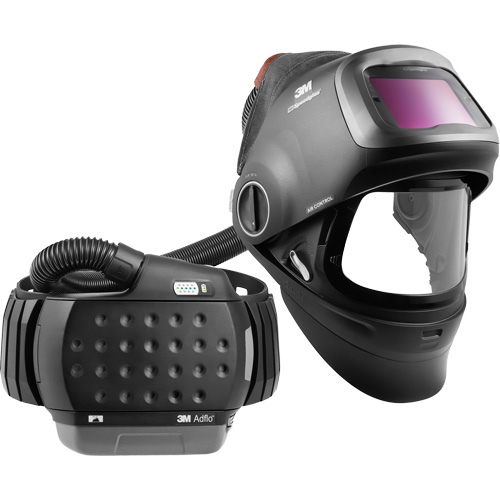 Masque de soudage &agrave; usage intensif Speedglas G5-01 avec syst&egrave;me de respirateur d'&eacute;puration d'air propuls&eacute; Adflo, Masque de soudage, Pile Lithium-ion Distribution Industrielle GC