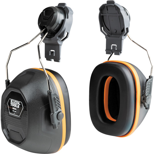 Cache-oreilles pour casques de s&eacute;curit&eacute;, Fixation pour casque, 27 NRR dB Distribution Industrielle GC