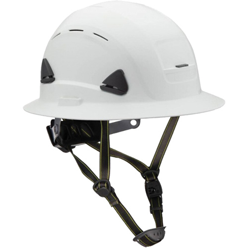 Casque Fibre Metal de style escalade avec bordure compl&egrave;te, R&eacute;pond aux normes CSA type 2, Suspension Rochet, Ventil&eacute; Distribution Industrielle GC