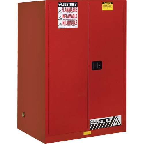 Armoire pour produits inflammables Sure-Grip EX, 90 gal., 2 Porte(s), 43" La x 65" h x 34" p Distribution Industrielle GC