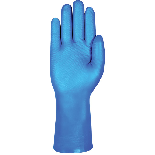 AlphaTec&reg; 37-501 Blue Medium-Duty Chemical-Resistant Gloves, Size 7, 13" L, Nitrile, 16.5-mil Distribution Industrielle GC