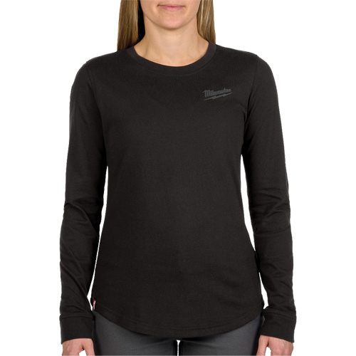T-shirt hybride &agrave; manches longues FREEFLEX, Femmes, T-petit, Noir Distribution Industrielle GC