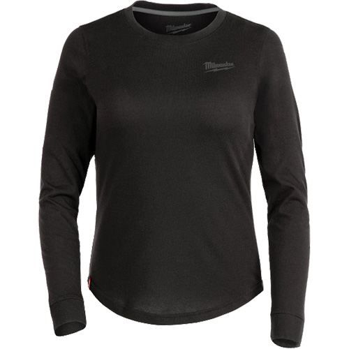 T-shirt hybride &agrave; manches longues FREEFLEX, Femmes, T-petit, Noir Distribution Industrielle GC