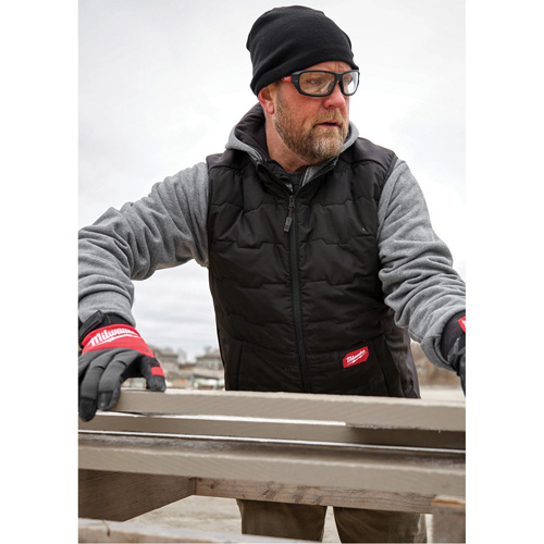 Veste l&eacute;g&egrave;re et isol&eacute;e FREEFLEX, Hommes, Petit, Noir Distribution Industrielle GC