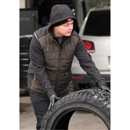 Veste l&eacute;g&egrave;re et isol&eacute;e FREEFLEX, Hommes, Petit, Noir Distribution Industrielle GC