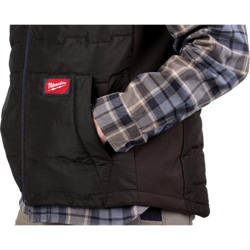 Veste l&eacute;g&egrave;re et isol&eacute;e FREEFLEX, Hommes, Petit, Noir Distribution Industrielle GC