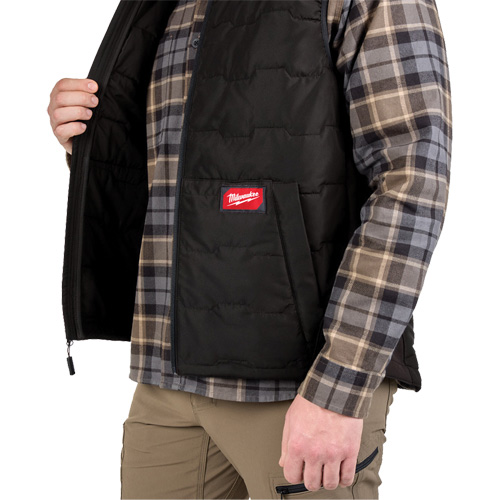 Veste l&eacute;g&egrave;re et isol&eacute;e FREEFLEX, Hommes, Petit, Noir Distribution Industrielle GC