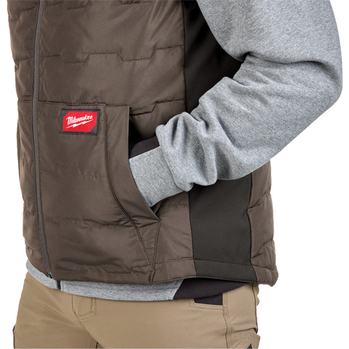 Veste l&eacute;g&egrave;re et isol&eacute;e FREEFLEX, Hommes, Petit, Brun Distribution Industrielle GC