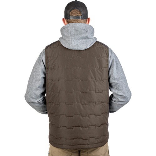 Veste l&eacute;g&egrave;re et isol&eacute;e FREEFLEX, Hommes, Petit, Brun Distribution Industrielle GC