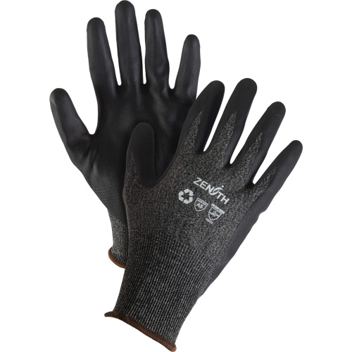 Eco-Friendly Lightweight High-Dexterity Cut-Resistant Gloves, Size 7, 21 Gauge, Foam Nitrile Coated, Stainless Steel/HPPE/RPET Shell, ASTM ANSI Level A5 Distribution Industrielle GC
