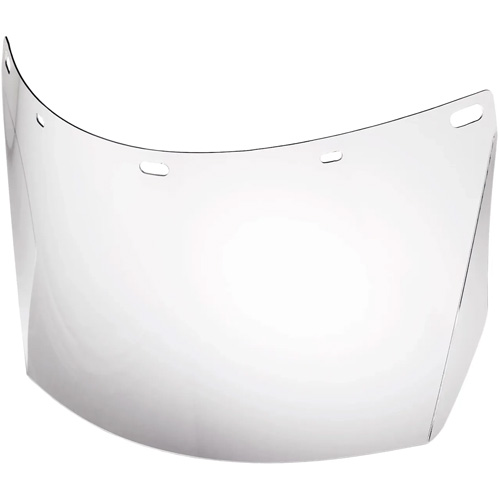 Lentille de rechange pour visi&egrave;re compl&egrave;te sans rev&ecirc;tement, Polycarbonate, Teinte Transparent Distribution Industrielle GC