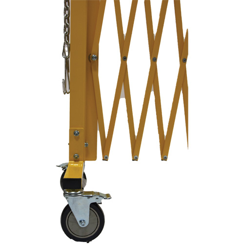 Expandable Barrier, 84" H x 20' L, Yellow Distribution Industrielle GC