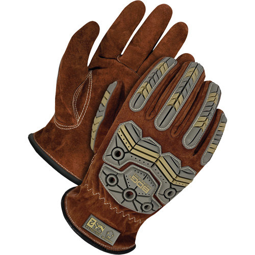 Classic Reverse Grain Driver Gloves, Small, Grain Pigskin Palm Distribution Industrielle GC