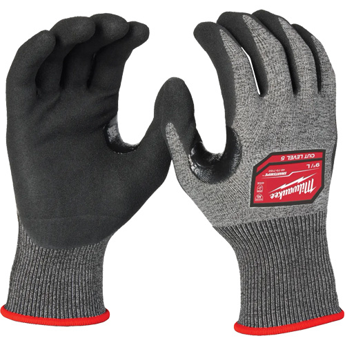 Gants de haute dext&eacute;rit&eacute;, Taille 2T-petit, Calibre 18, Rev&ecirc;tement Nitrile, Enveloppe en Poly&eacute;thyl&egrave;ne, ANSI/ISEA 105 niveau 5 Distribution Industrielle GC