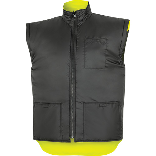 Parka de s&eacute;curit&eacute; d'hiver imperm&eacute;able 7-en-1 5057 Pioneer Yukon, Polyester, Noir/Jaune lime haute visibilit&eacute;, T-petit Distribution Industrielle GC