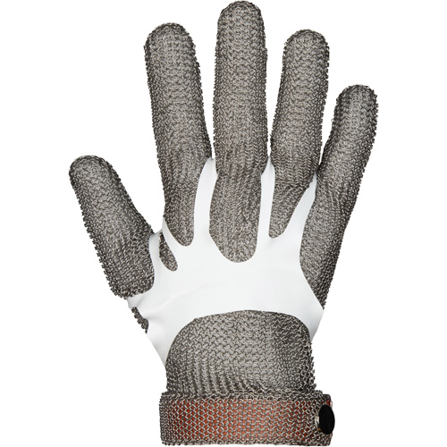 MMG Food Safe Metal Chainmail Gloves, Size 2X-Small, Stainless Steel Shell, ASTM ANSI Level A9 Distribution Industrielle GC