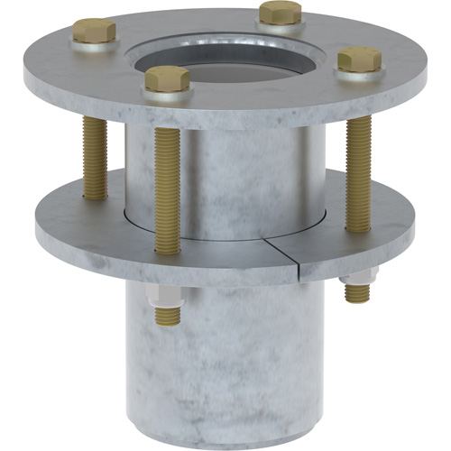 DBI-SALA&reg; Confined Space Deck Mount Base, Galvanized Distribution Industrielle GC