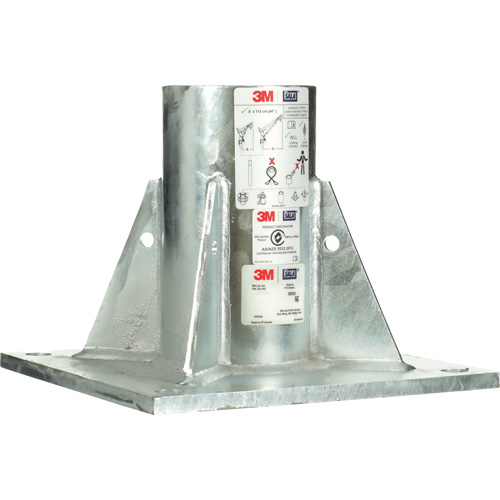 DBI-SALA&reg; Confined Space Floor Mount Base, Galvanized Distribution Industrielle GC