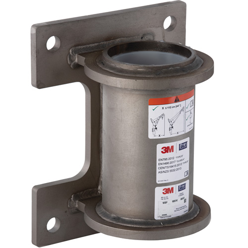 DBI-SALA&reg; Confined Space Wall Mount Base, Stainless Steel Distribution Industrielle GC