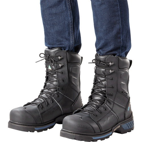 Bottes de s&eacute;curit&eacute; Ice Monster pour hommes, Cuir, Semelle R&eacute;sistant aux perforations, Pointure 10 Distribution Industrielle GC