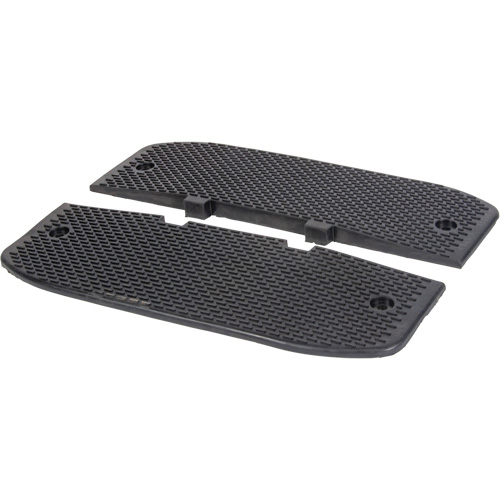 Speed Hump End Caps, Rubber, 3' L x 20" W x 2" H Distribution Industrielle GC