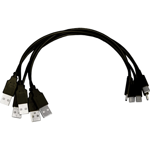 C&acirc;ble de rechange pour multi-chargeur USB-C Distribution Industrielle GC